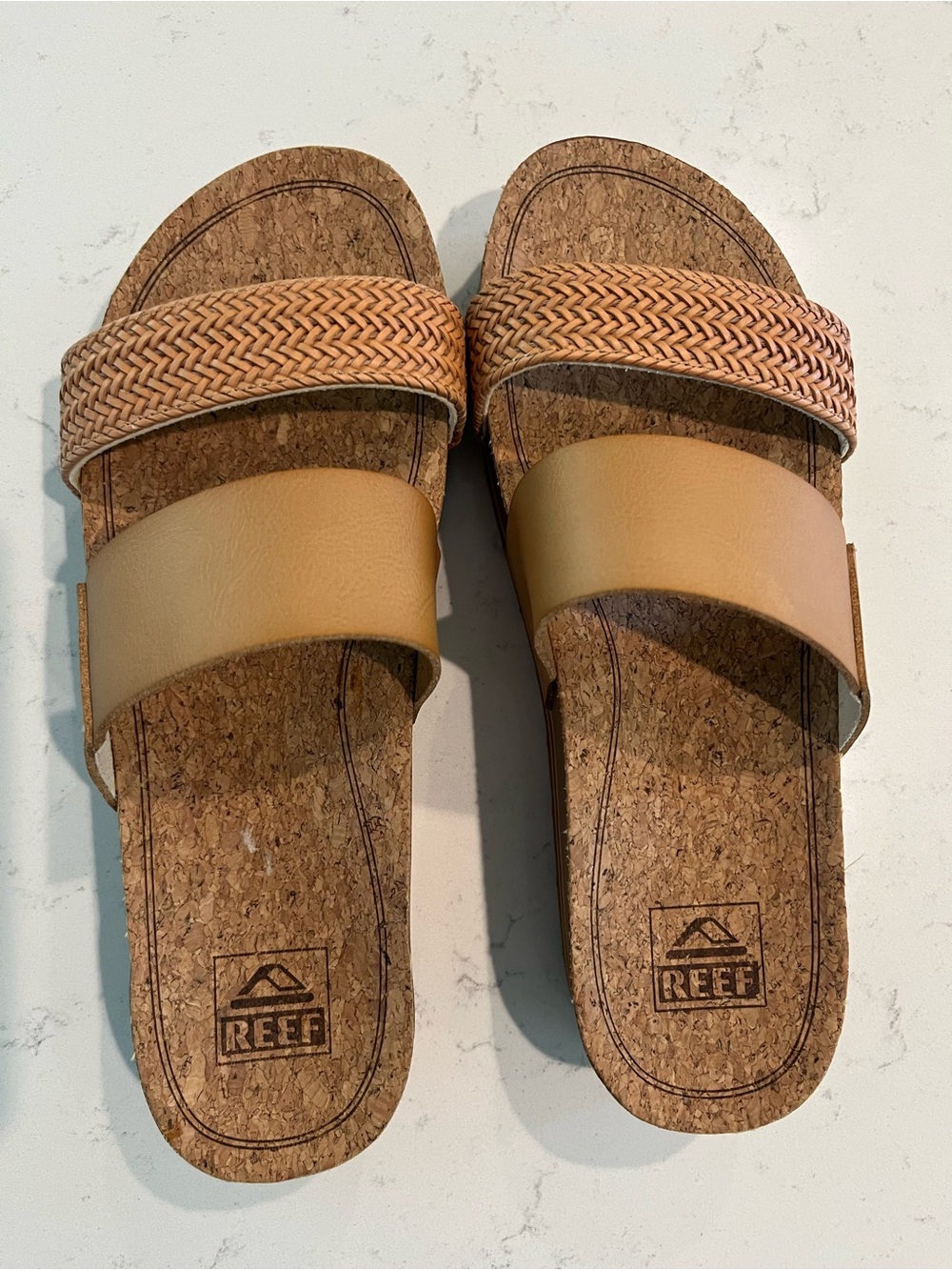 Reef Like New Double-strap Cork Sandals